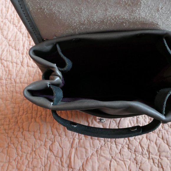 Leather Backpack/Cross-Body Bag - Picture 3 of 5